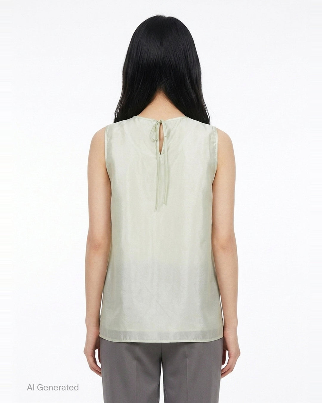 Hybrid Organza Top | Cecilie Bahnsen | Club21 - back