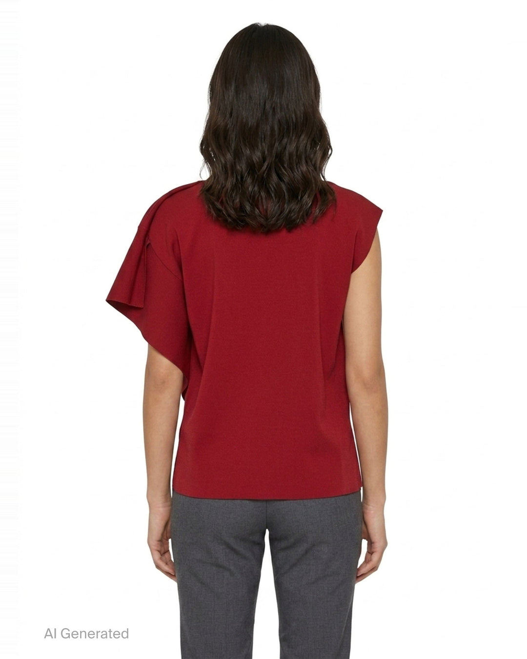 Draped Ruffle Top | CFCL | Club21 - back