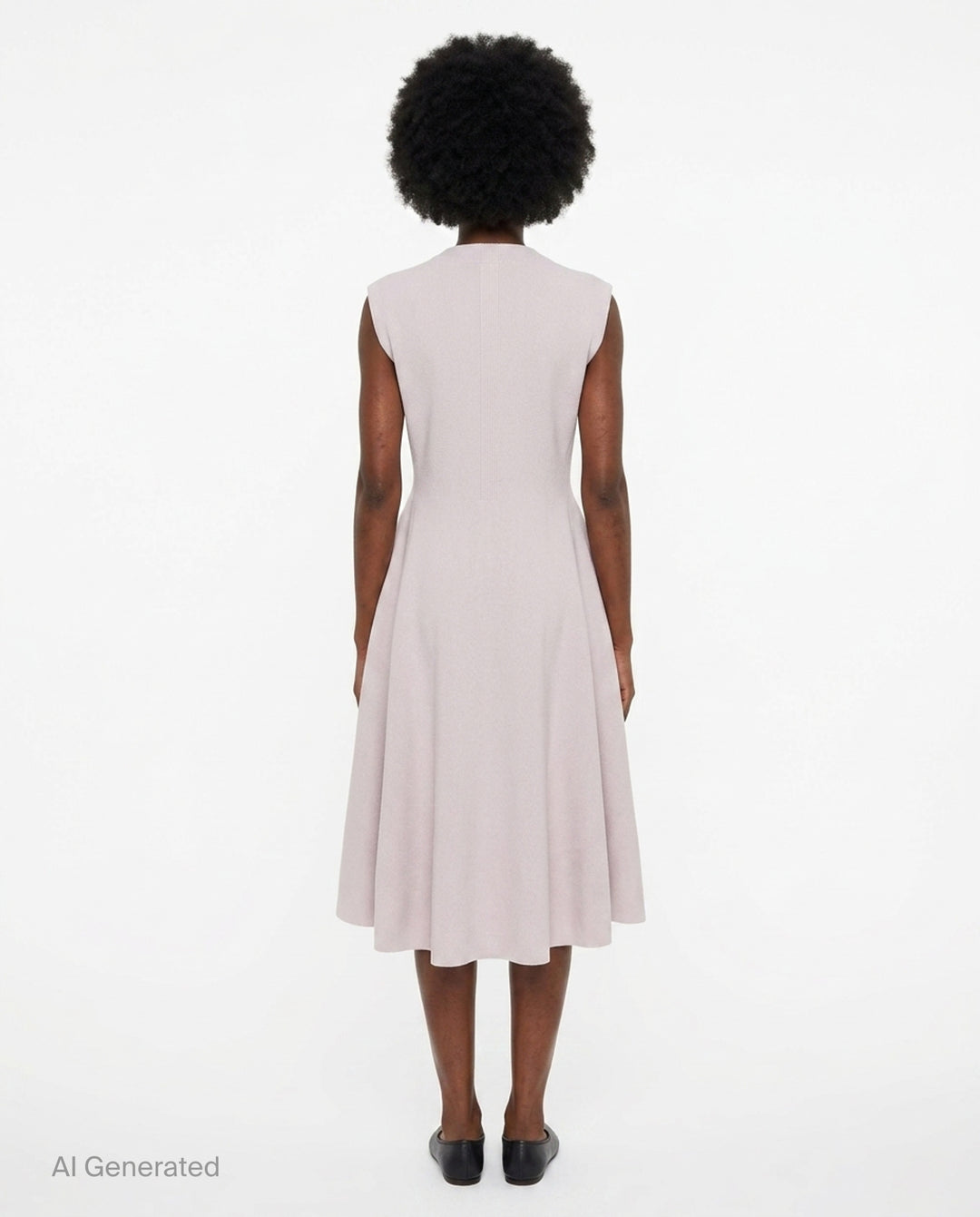 Milan Flare Long Vest Dress | CFCL | Club21 - back