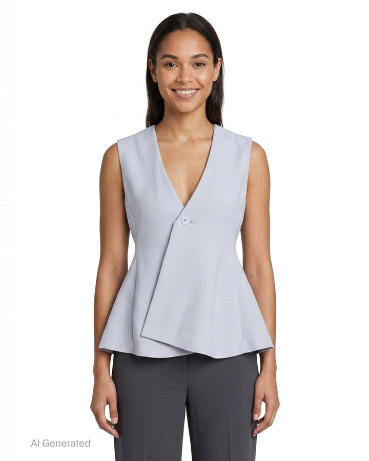 Milan Flare Vest | CFCL | Club21 - front