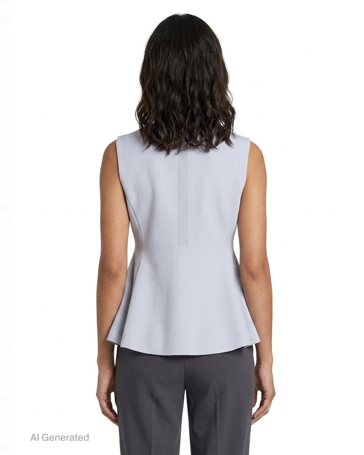 Milan Flare Vest | CFCL | Club21 - back