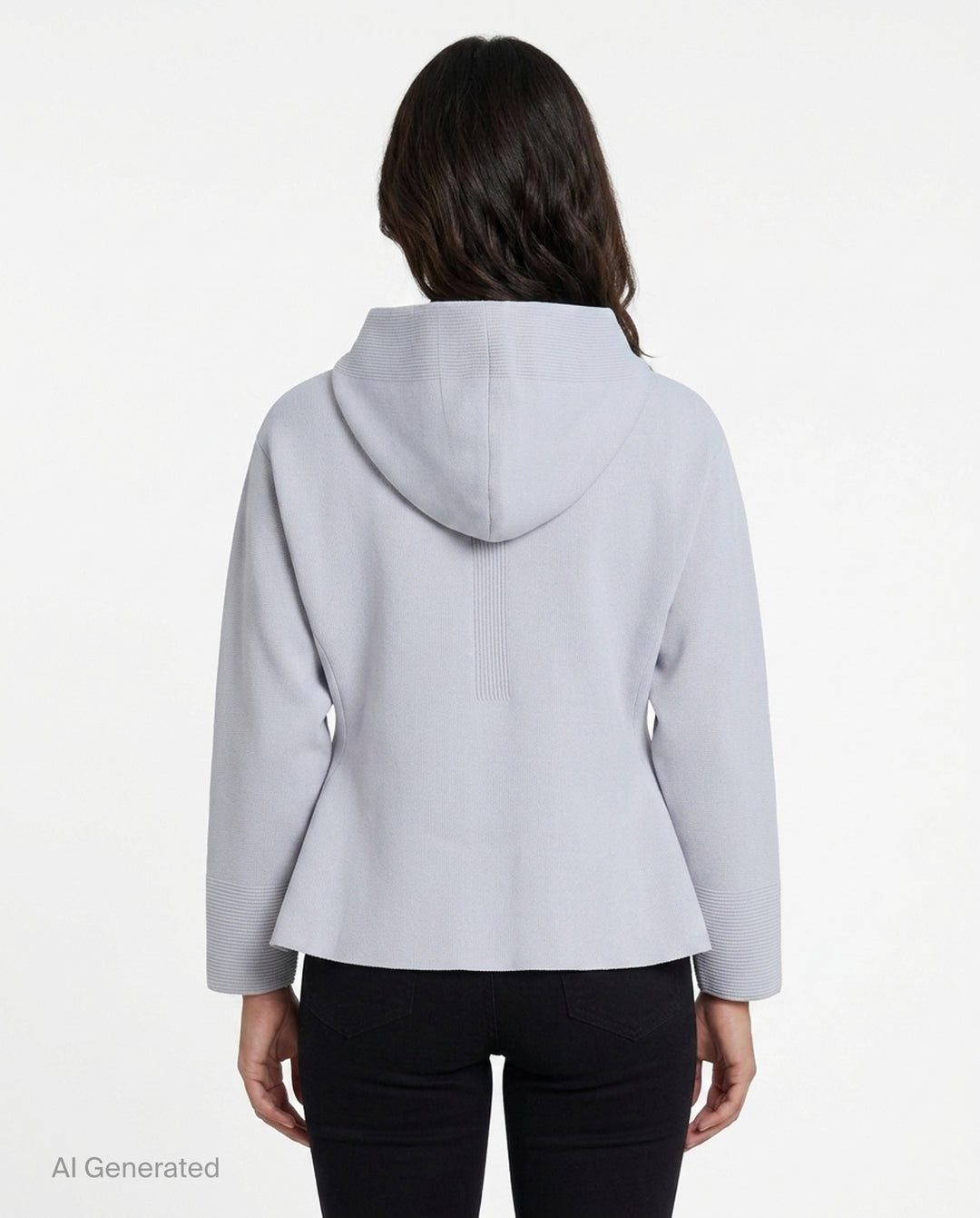 Milan Hoodie Flare Jacket | CFCL | Club21 - back