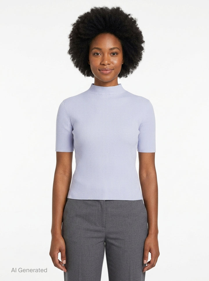 Portrait Short Sleeve Top | CFCL | Club21 - front