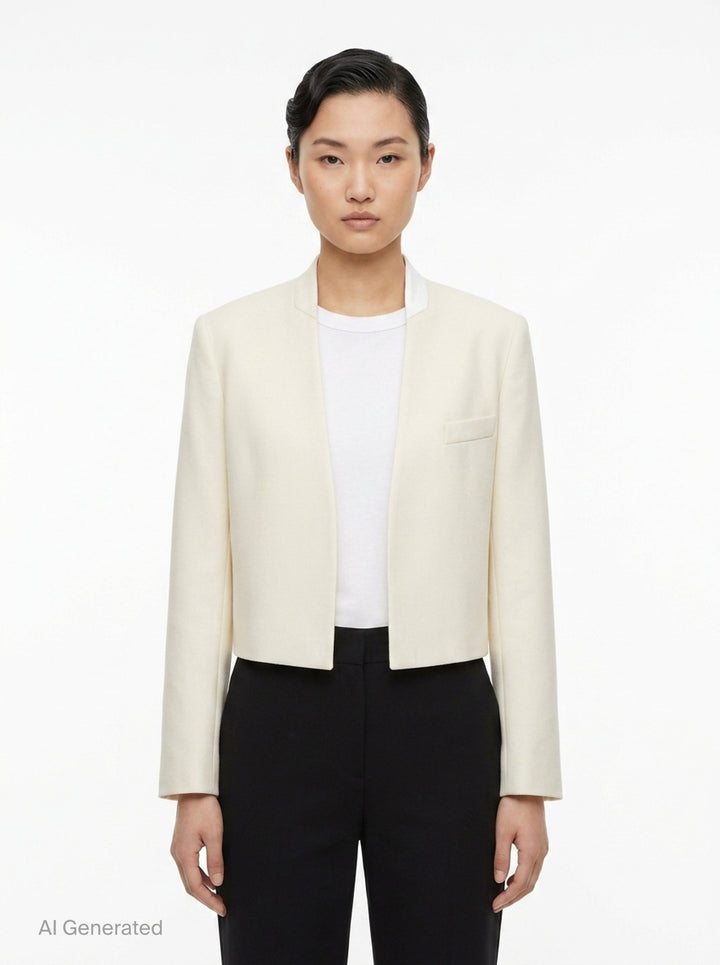 Alba Sartorial Wool Mix Jacket | Club21 Collection | Club21 - front