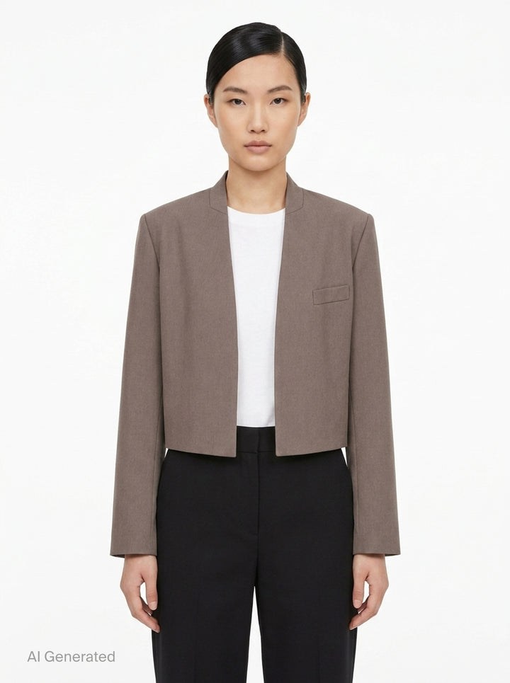 Alba Sartorial Wool Mix Jacket | Club21 Collection | Club21 - front