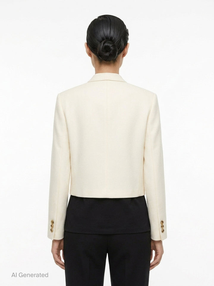 Alba Sartorial Wool Mix Jacket | Club21 Collection | Club21 - back