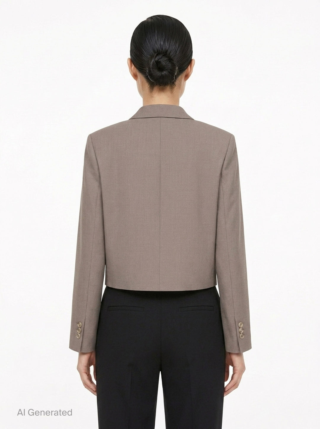 Alba Sartorial Wool Mix Jacket | Club21 Collection | Club21 - back