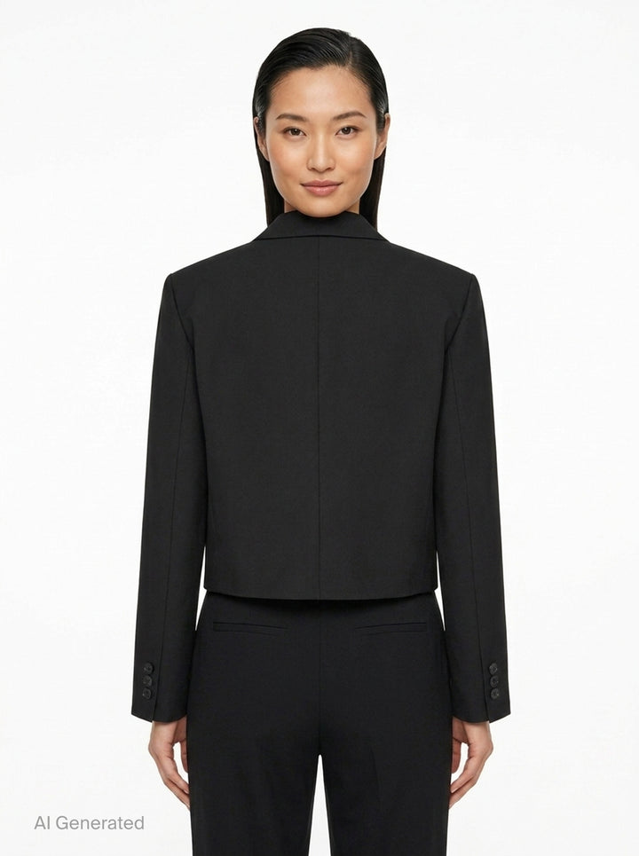 Alba Sartorial Wool Mix Jacket | Club21 Collection | Club21 - back