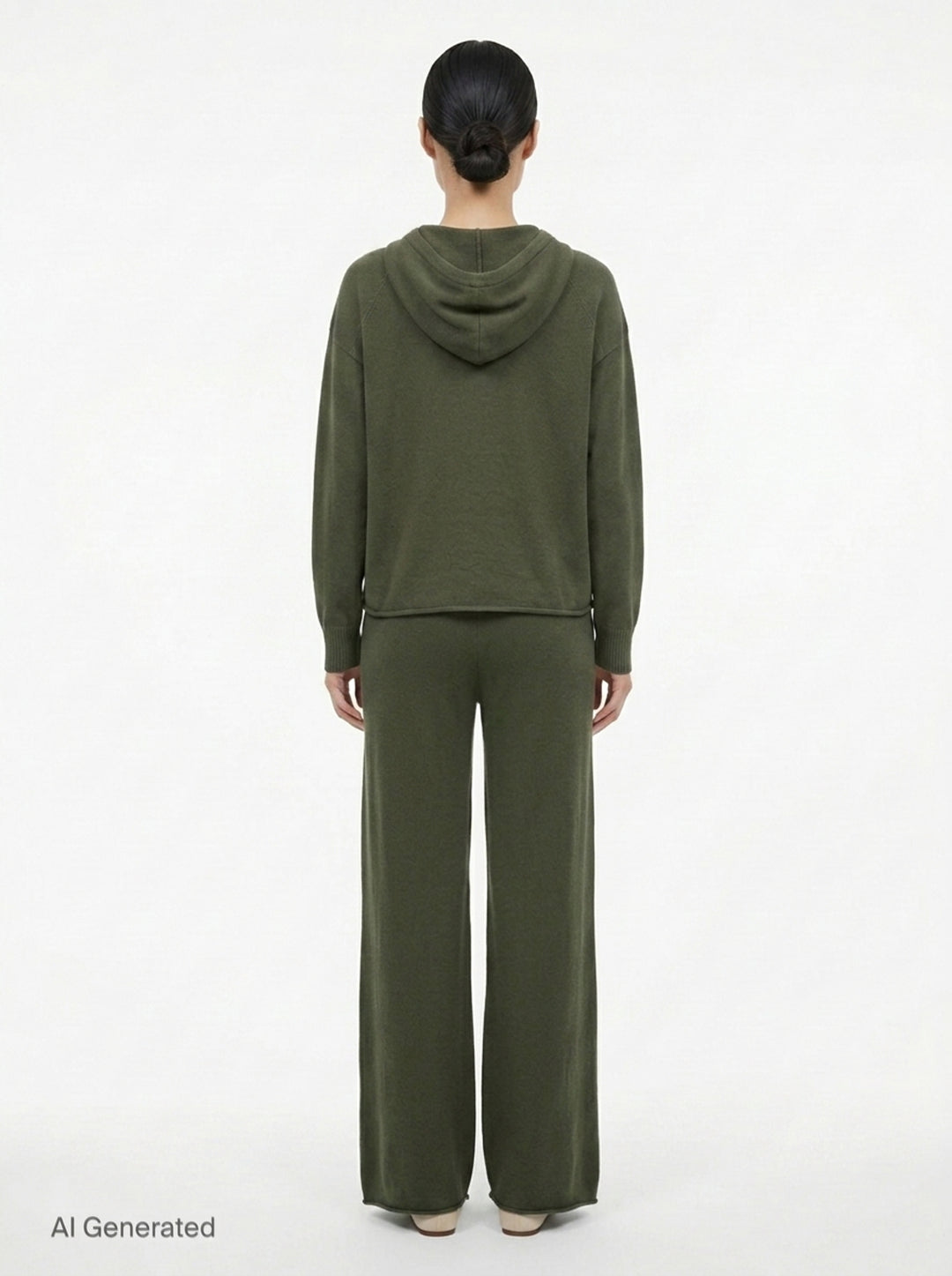 Alma Wide Leg Knit Pants | Club21 Collection | Club21 - back