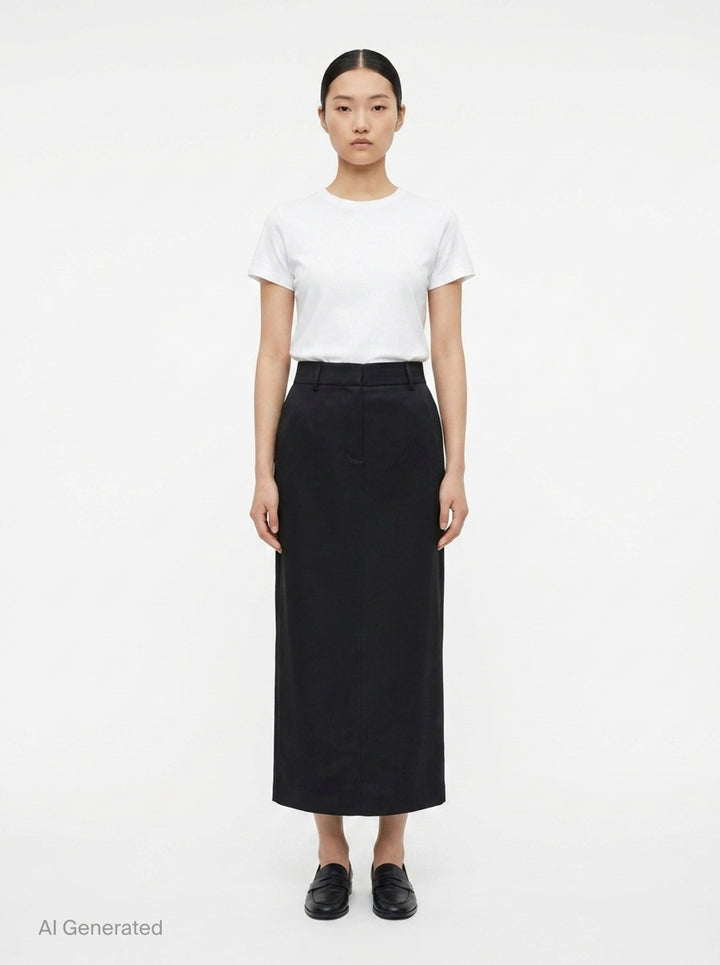 Ambre Crepe Acetate Mix Skirt | Club21 Collection | Club21 - front