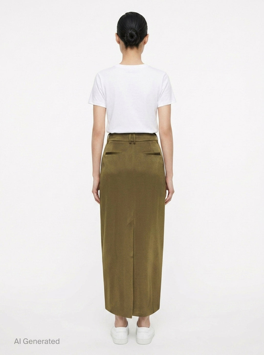 Ambre Crepe Acetate Mix Skirt | Club21 Collection | Club21 - back