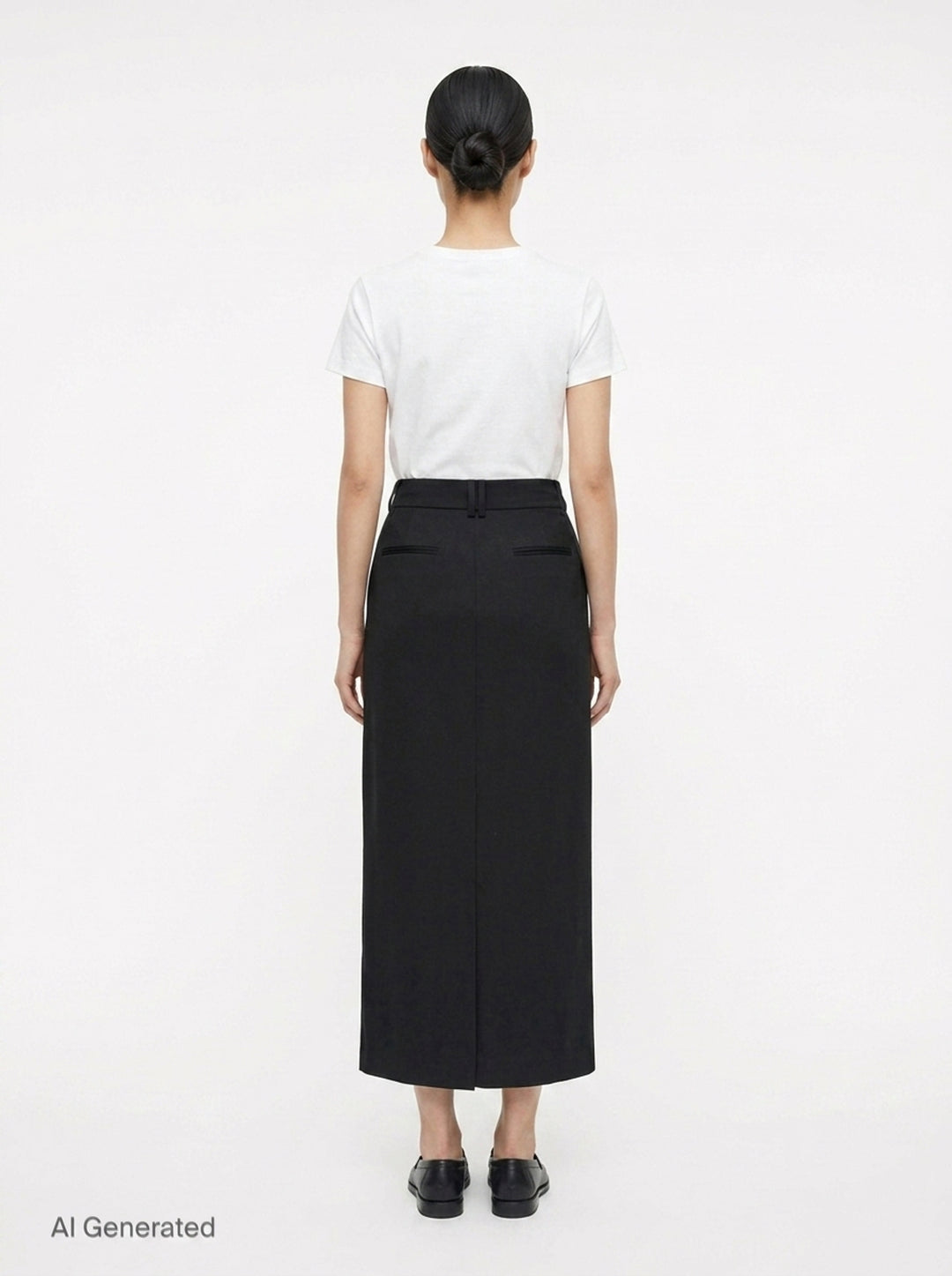 Ambre Crepe Acetate Mix Skirt | Club21 Collection | Club21 - back