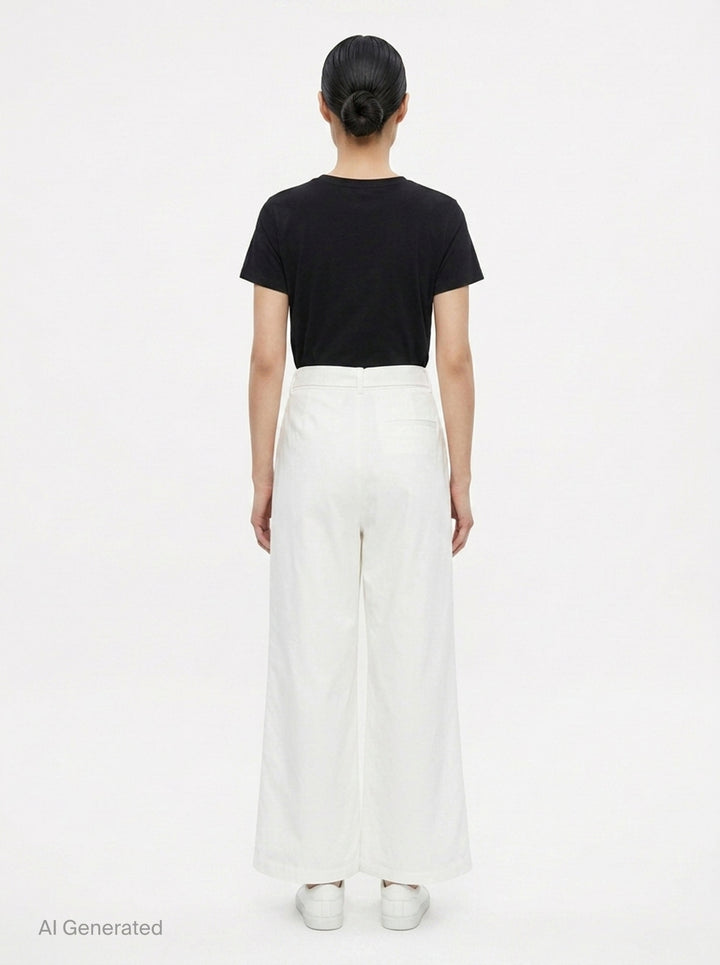 Aria Wide Leg Pants | Club21 Collection | Club21 - back