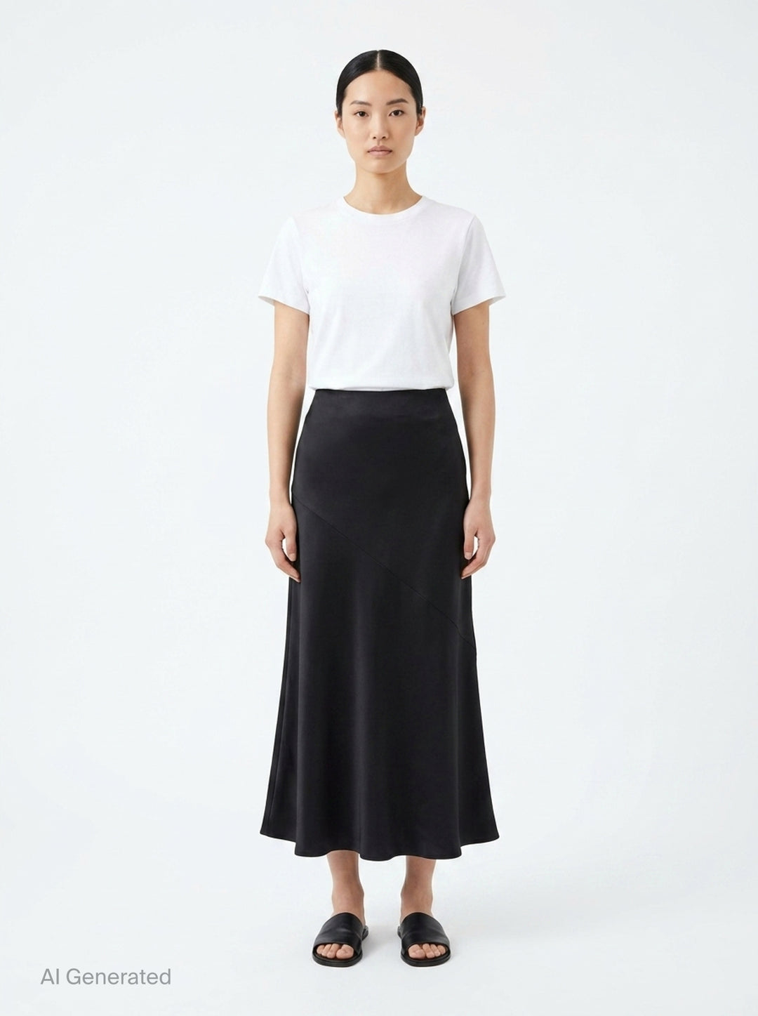 Blair Matte Acetate Mix Skirt | Club21 Collection | Club21 - front