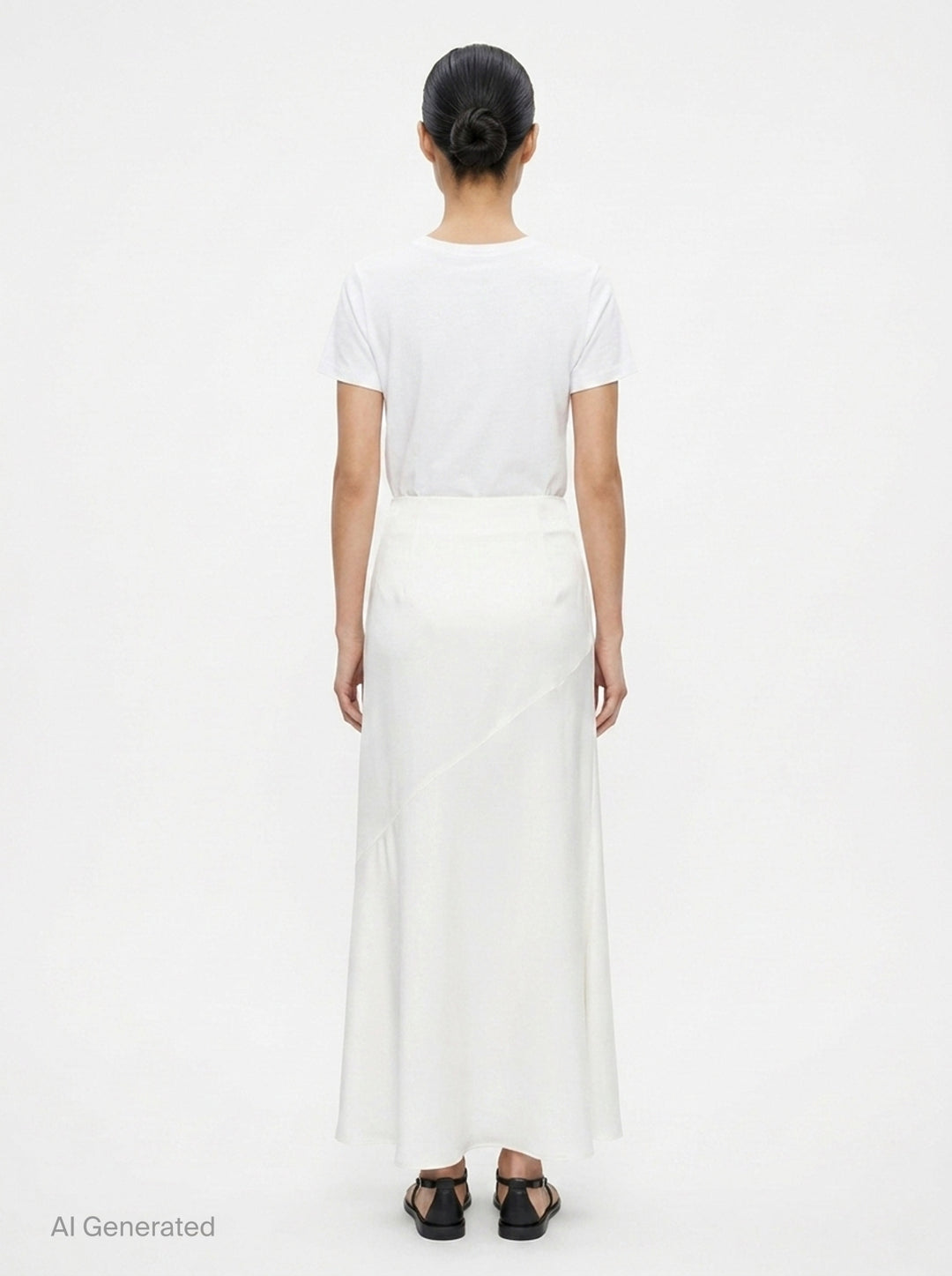 Blair Matte Acetate Mix Skirt | Club21 Collection | Club21 - back