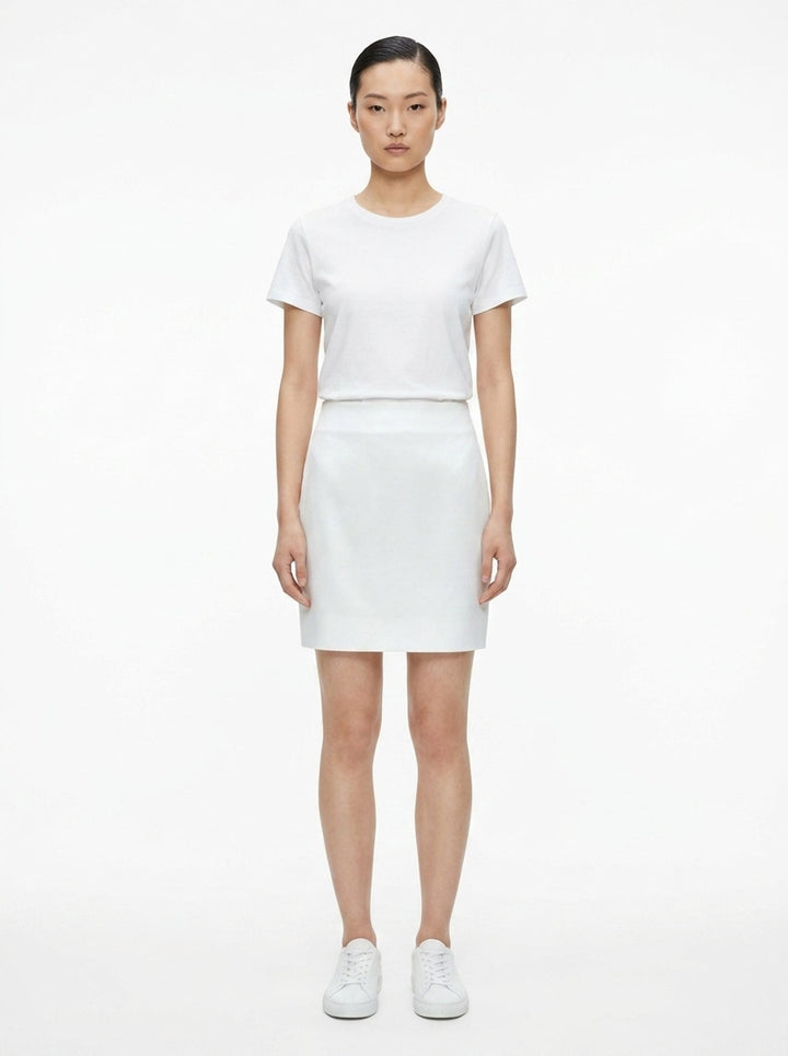 Camille Matte Acetate Mix Skirt | Club21 Collection | Club21 - front