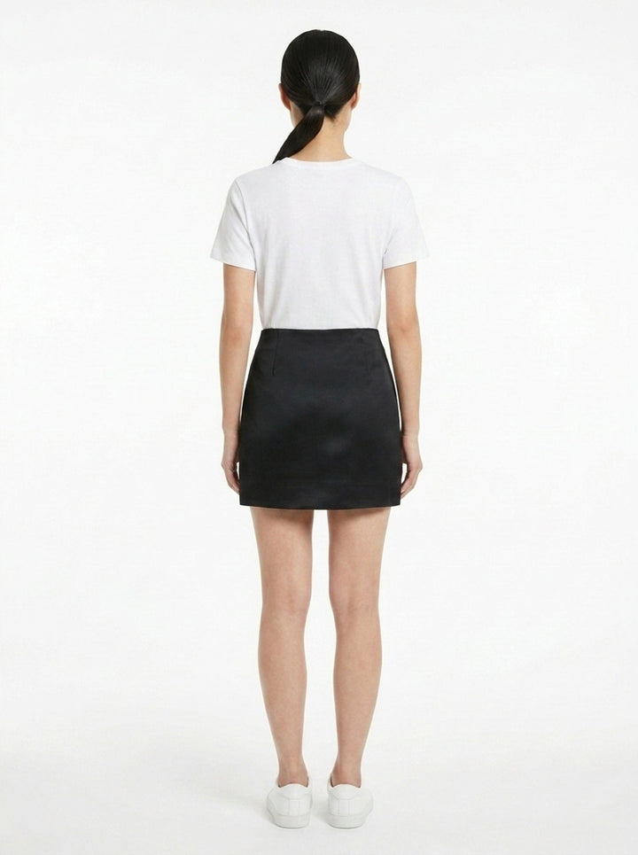 Camille Matte Acetate Mix Skirt | Club21 Collection | Club21 - back
