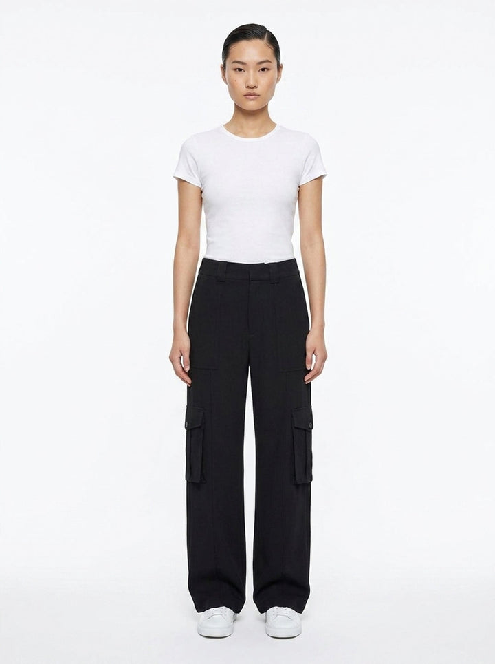 Celeste Crepe Acetate Cargo Pants | Club21 Collection | Club21 - front