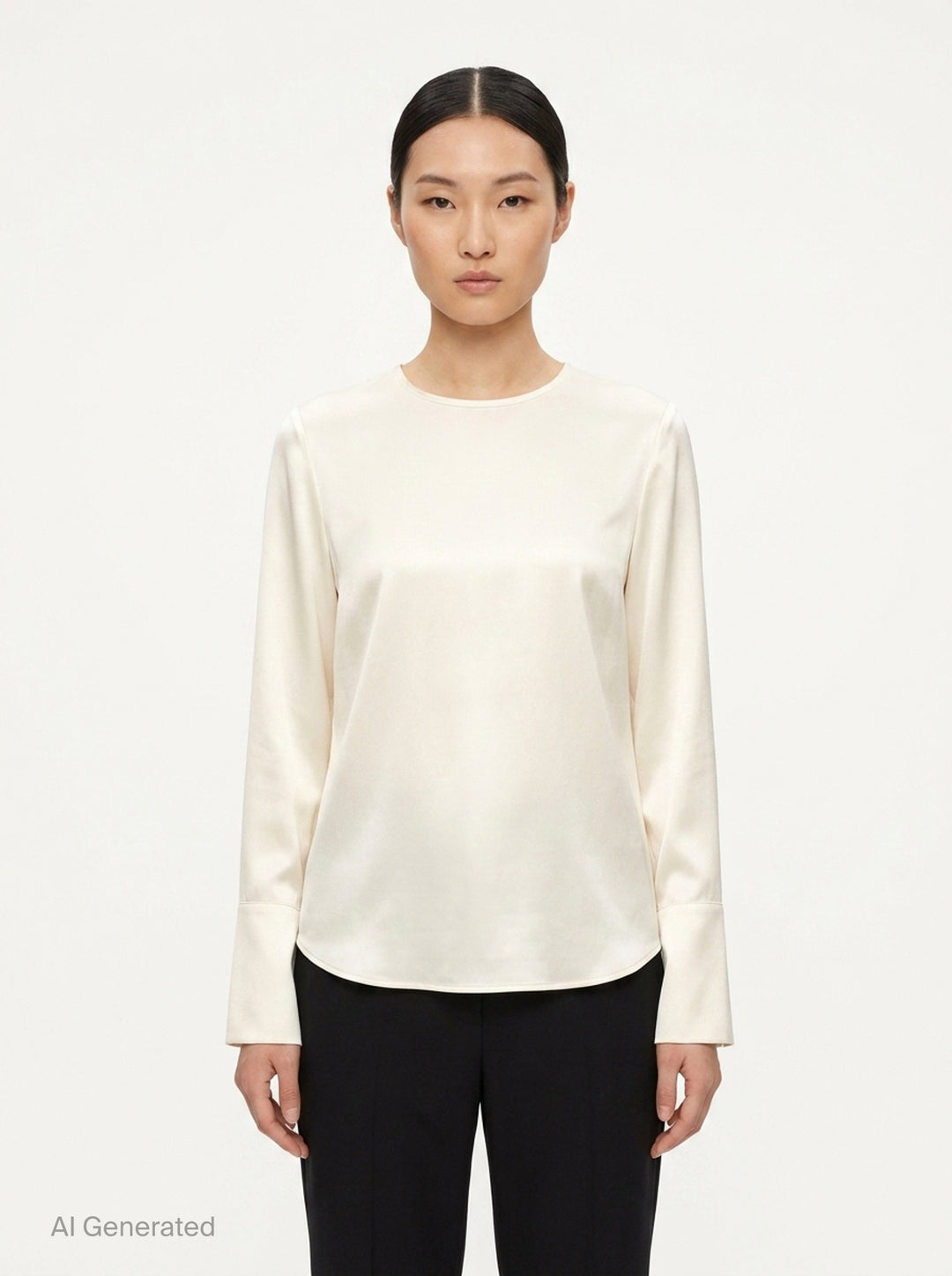 Colette Matte Satin Blouse | Club21 Collection | Club21 - front