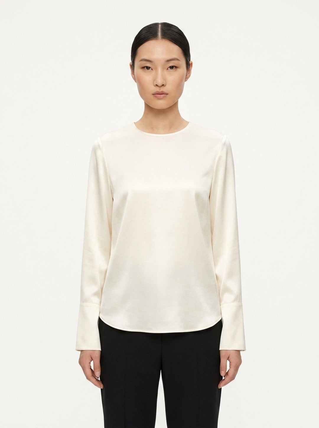 Colette Matte Satin Blouse | Club21 Collection | Club21 - front