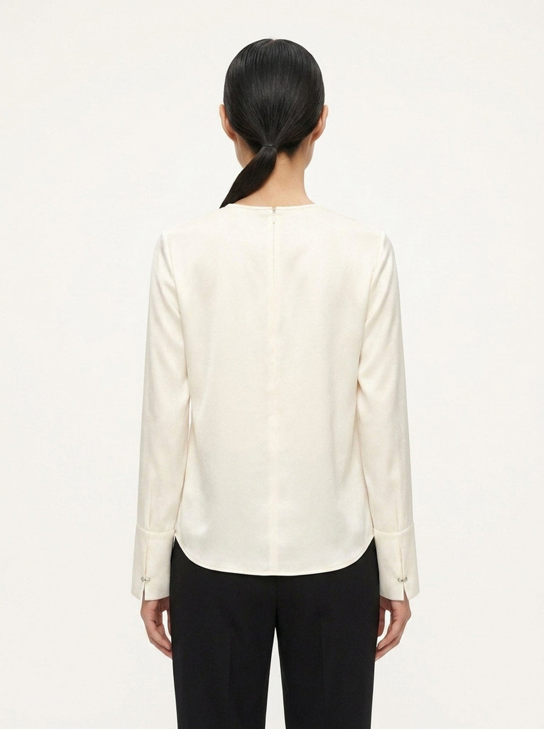 Colette Matte Satin Blouse | Club21 Collection | Club21 - back