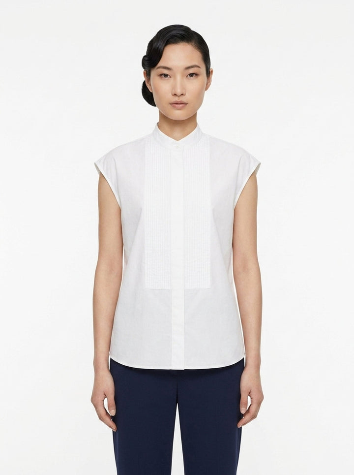 Edith Structure Cotton Blouse | Club 21 Collection | Club21 - front