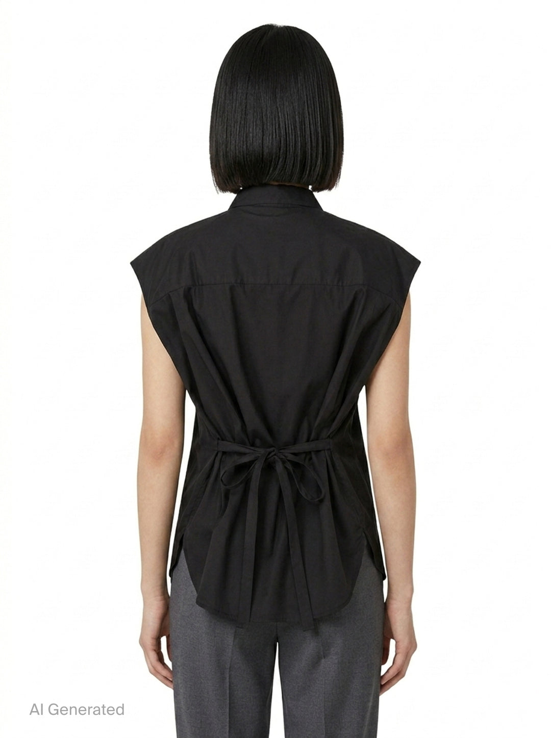 Edith Structure Cotton Blouse | Club 21 Collection | Club21 - back