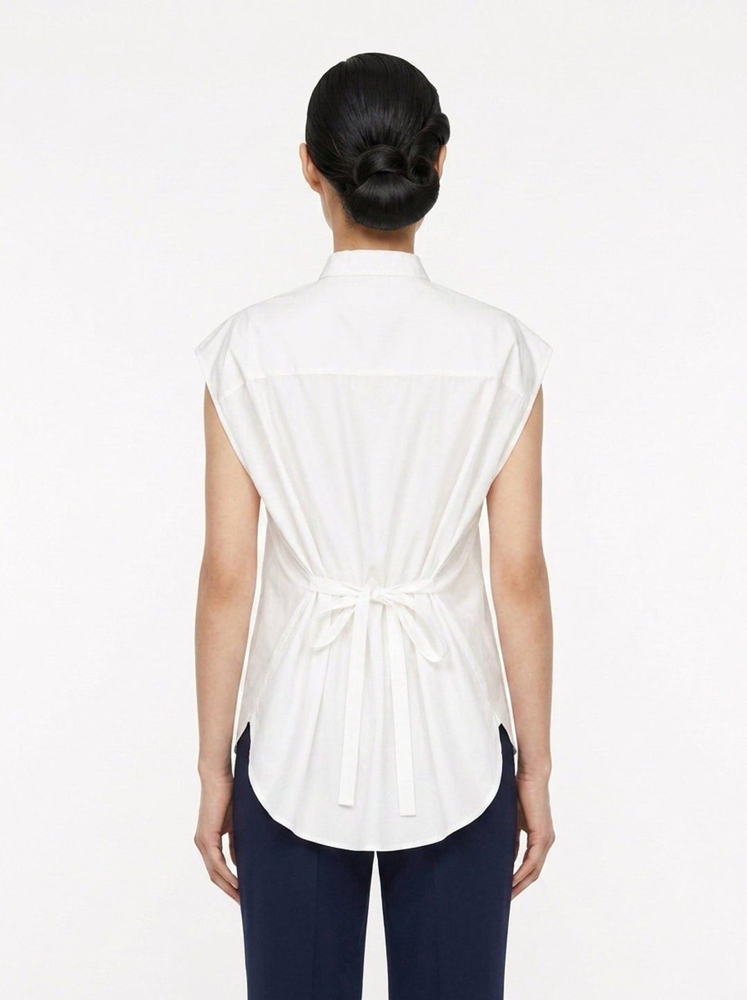 Edith Structure Cotton Blouse | Club 21 Collection | Club21 - back