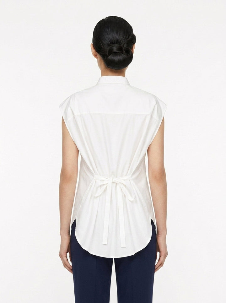 Edith Structure Cotton Blouse | Club 21 Collection | Club21 - back