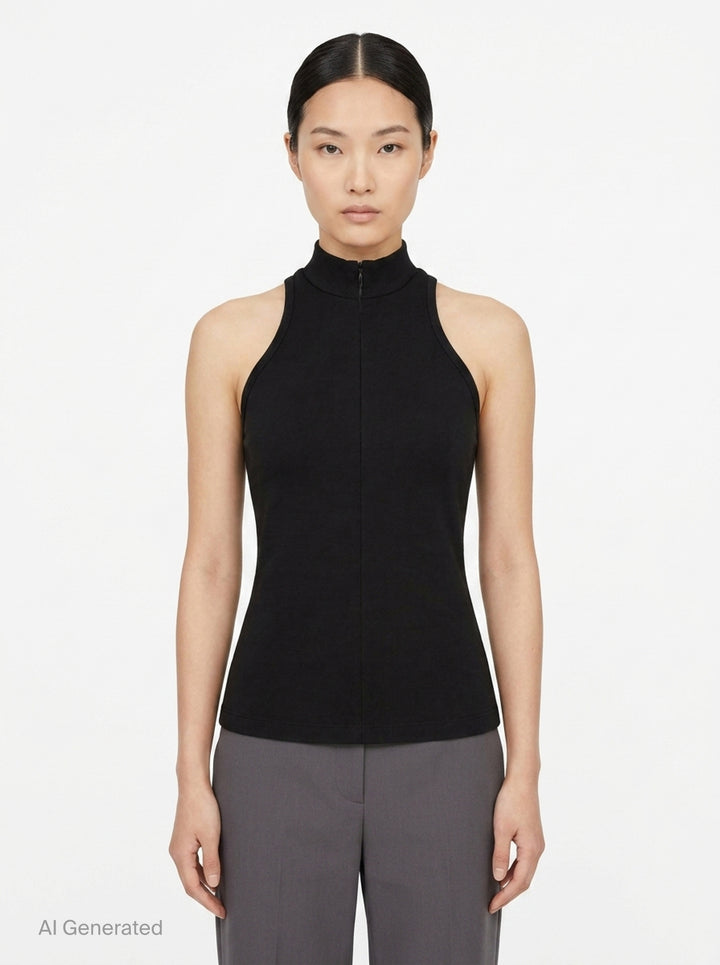 High Stretch Modal Jersey Top | Club21 Collection | Club21 - front