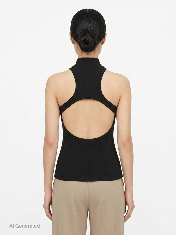 High Stretch Modal Jersey Top | Club21 Collection | Club21 - back