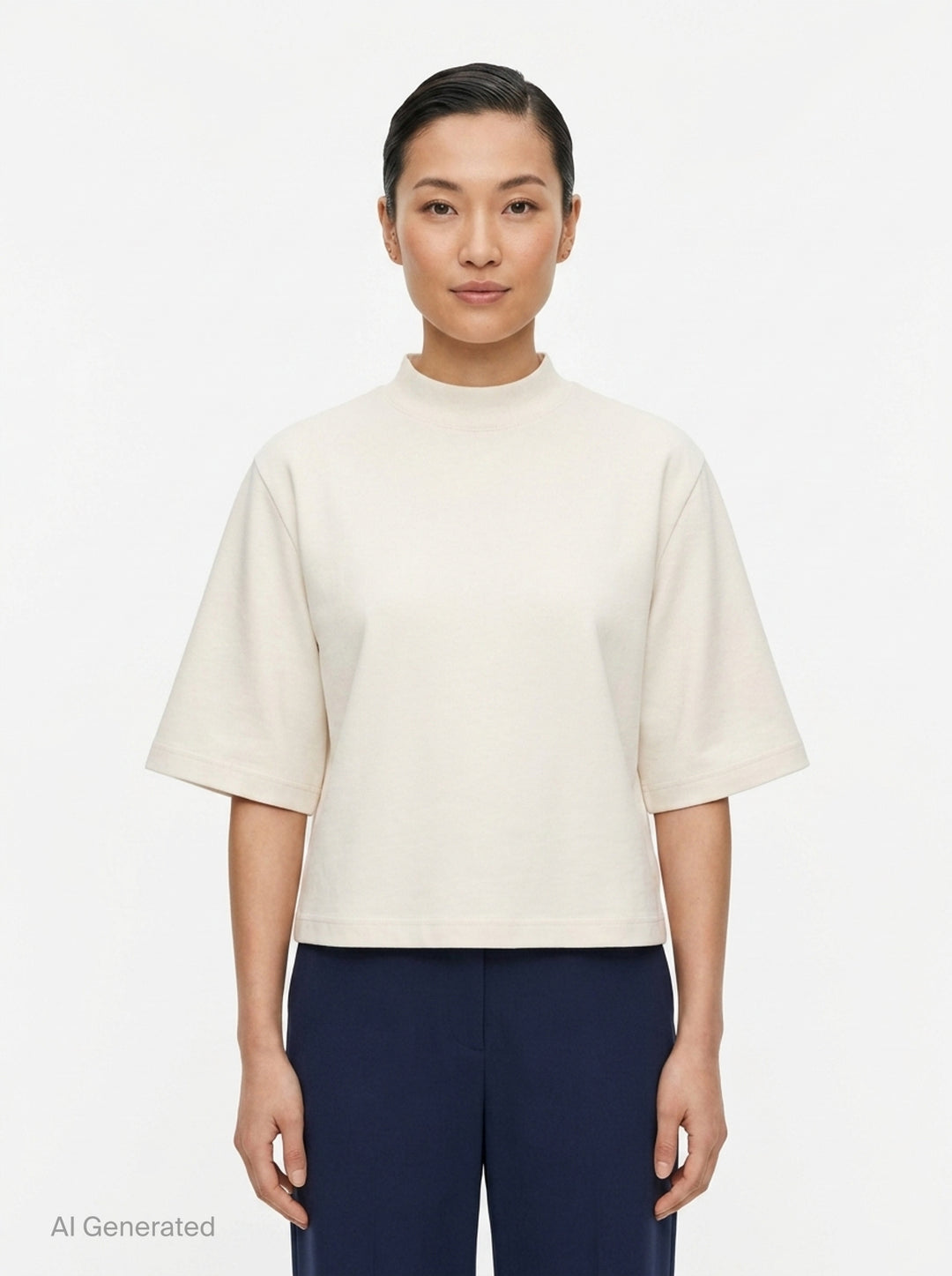 Irene Mock Neck Top | Club21 Collection | Club21 - front