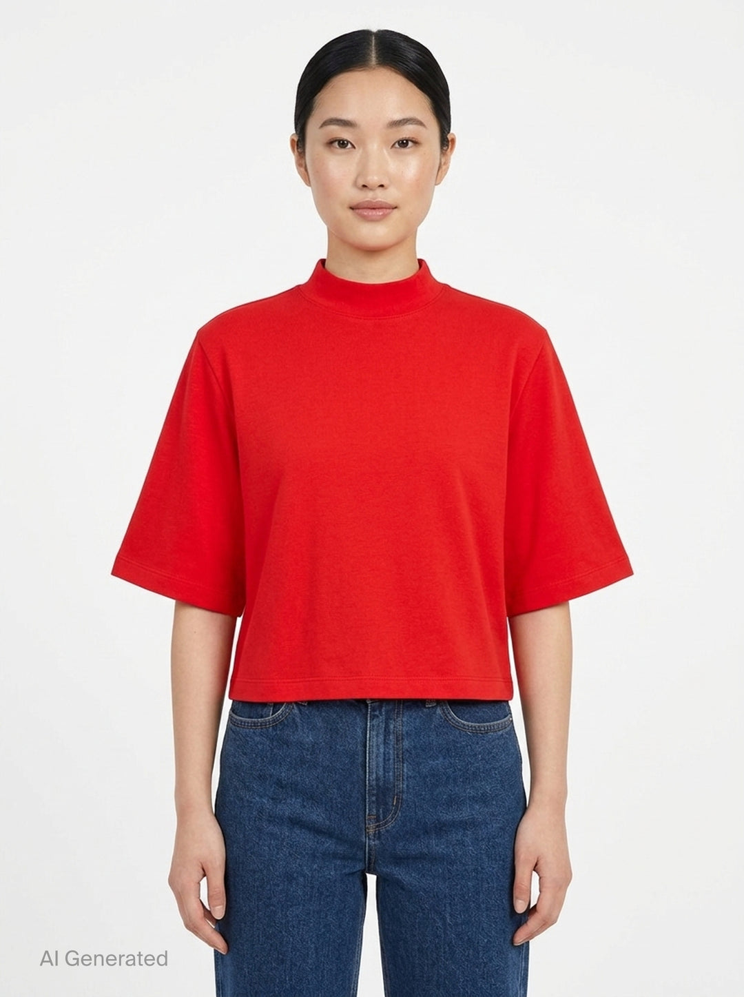 Irene Mock Neck Top | Club21 Collection | Club21 - front