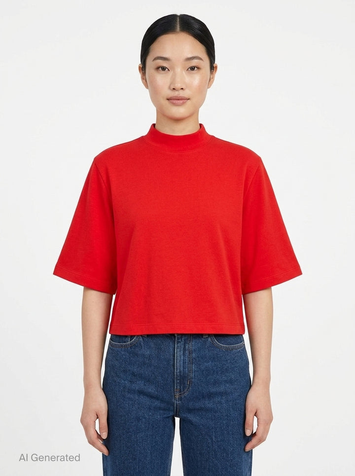 Irene Mock Neck Top | Club21 Collection | Club21 - front