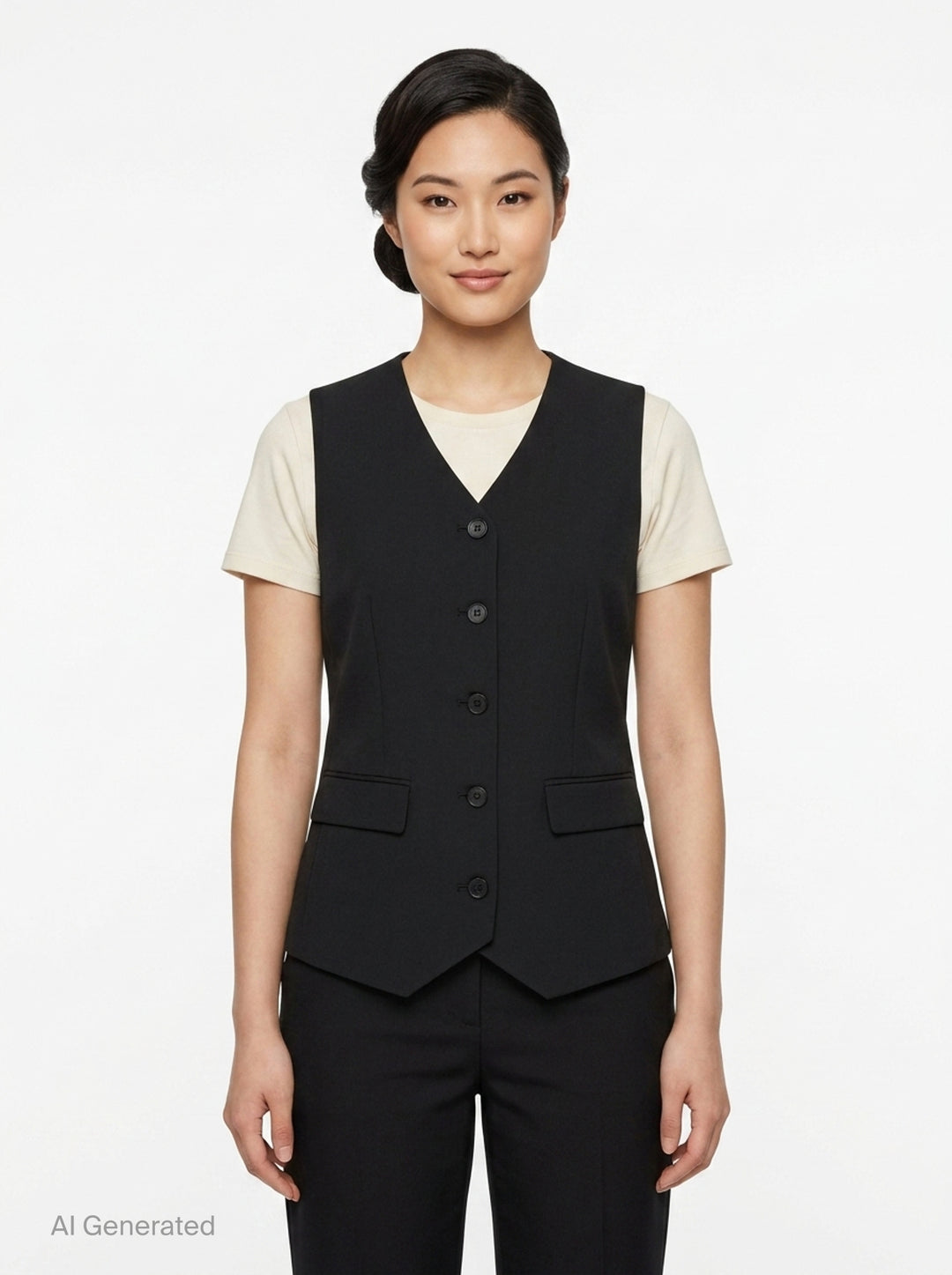 Iris Sartorial Wool Mix Vest | Club21 Collection | Club21 - front