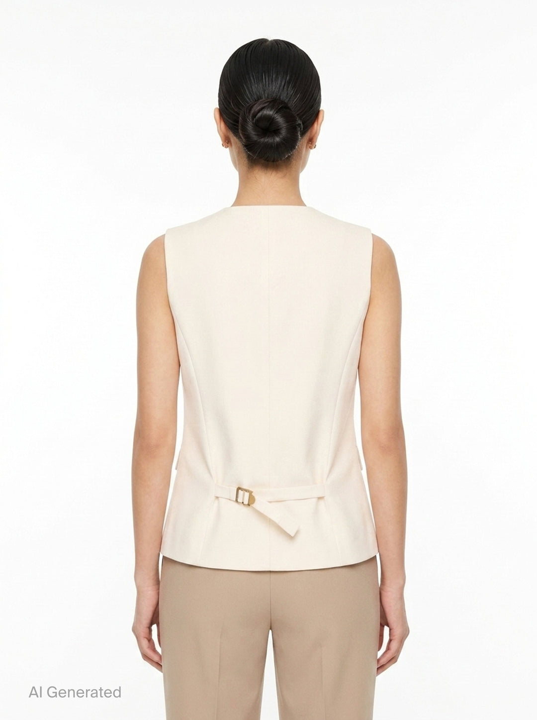 Iris Sartorial Wool Mix Vest | Club21 Collection | Club21 - back