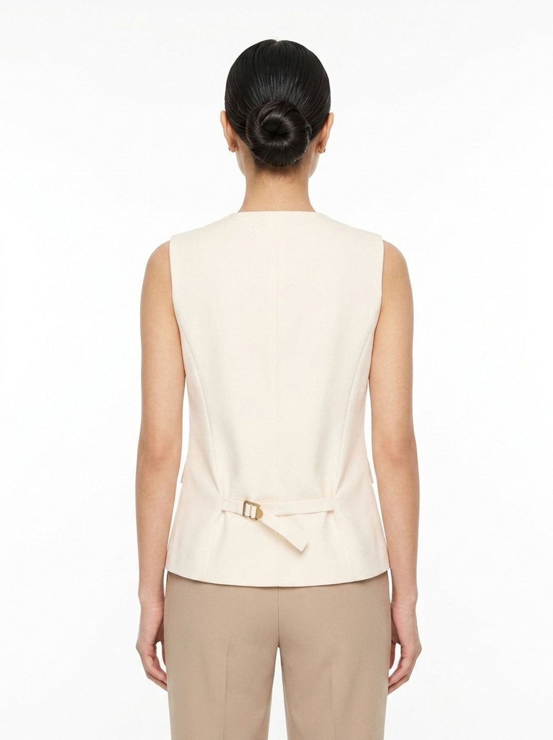 Iris Sartorial Wool Mix Vest | Club21 Collection | Club21 - back