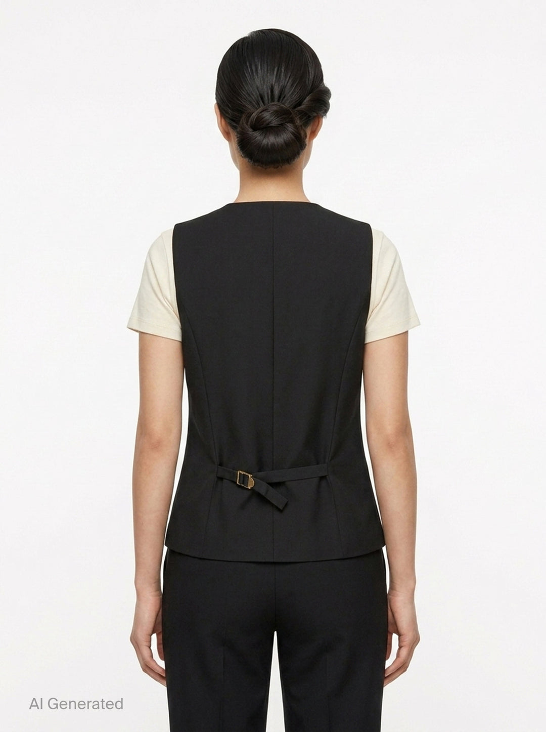 Iris Sartorial Wool Mix Vest | Club21 Collection | Club21 - back