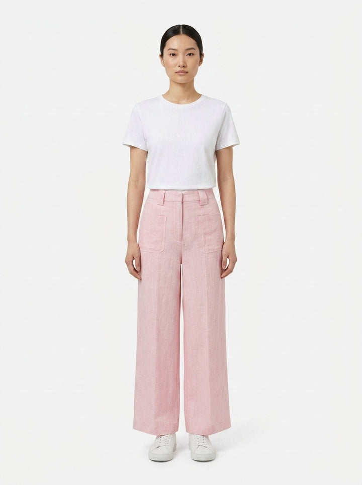 Isaline Hand Brush Linen Pants | Club21 Collection | Club21 - front