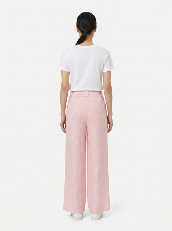 Isaline Hand Brush Linen Pants | Club21 Collection | Club21 - back