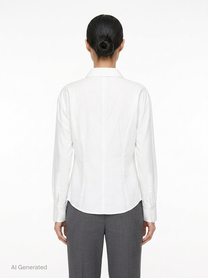 Juliette Silk Cotton Woven Top | Club21 Collection | Club21 - back