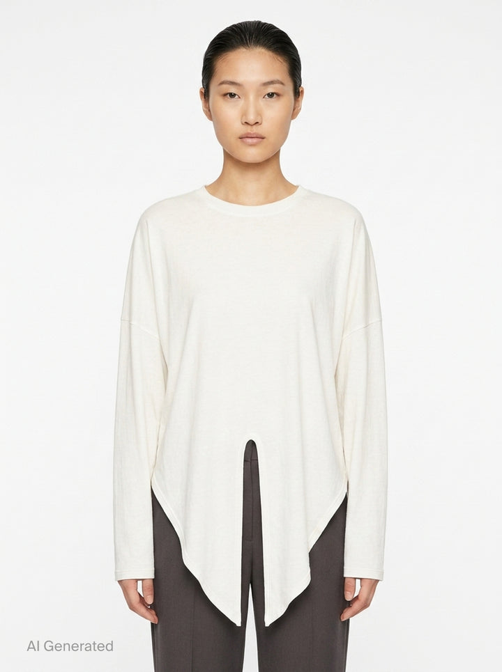 Leni Long Sleeve Knit Top | Club21 Collection | Club21 - front