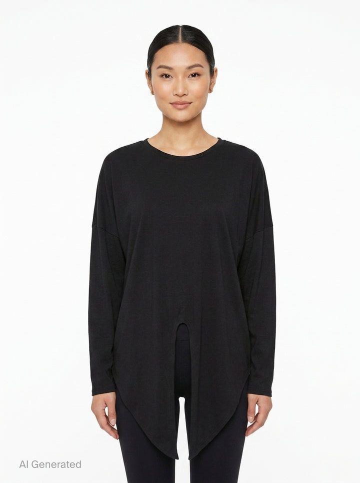 Leni Long Sleeve Knit Top | Club21 Collection | Club21 - front