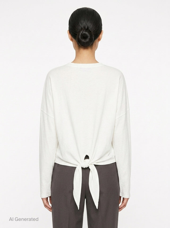 Leni Long Sleeve Knit Top | Club21 Collection | Club21 - back