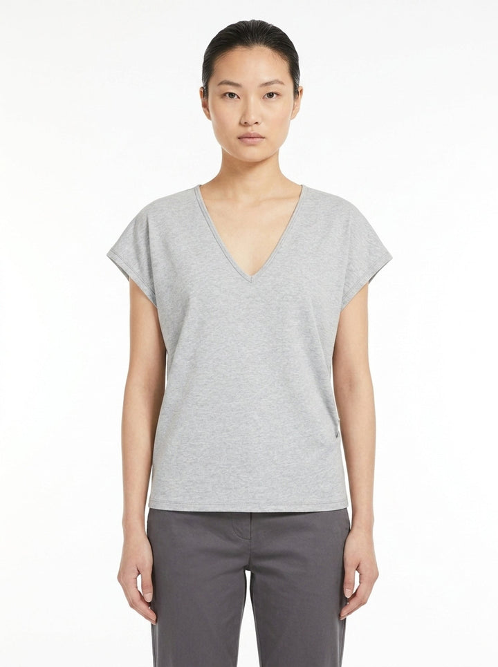 Leonie Cotton Spandex Jersey Top | Club21 Collection | Club21 - front