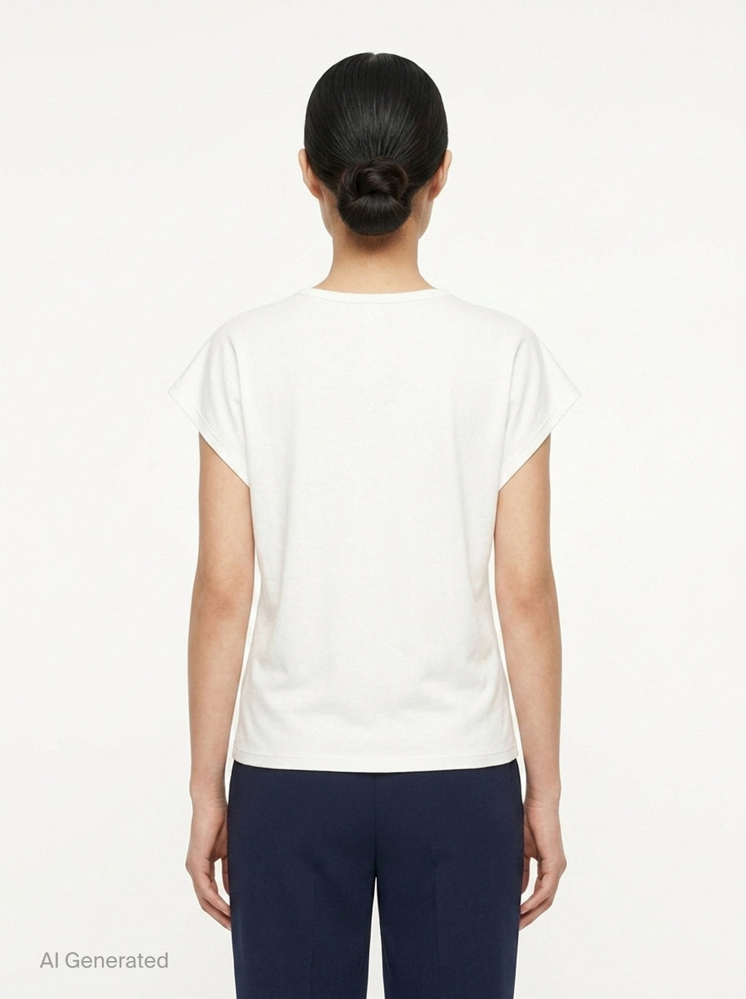 Leonie Cotton Spandex Jersey Top | Club21 Collection | Club21 - back