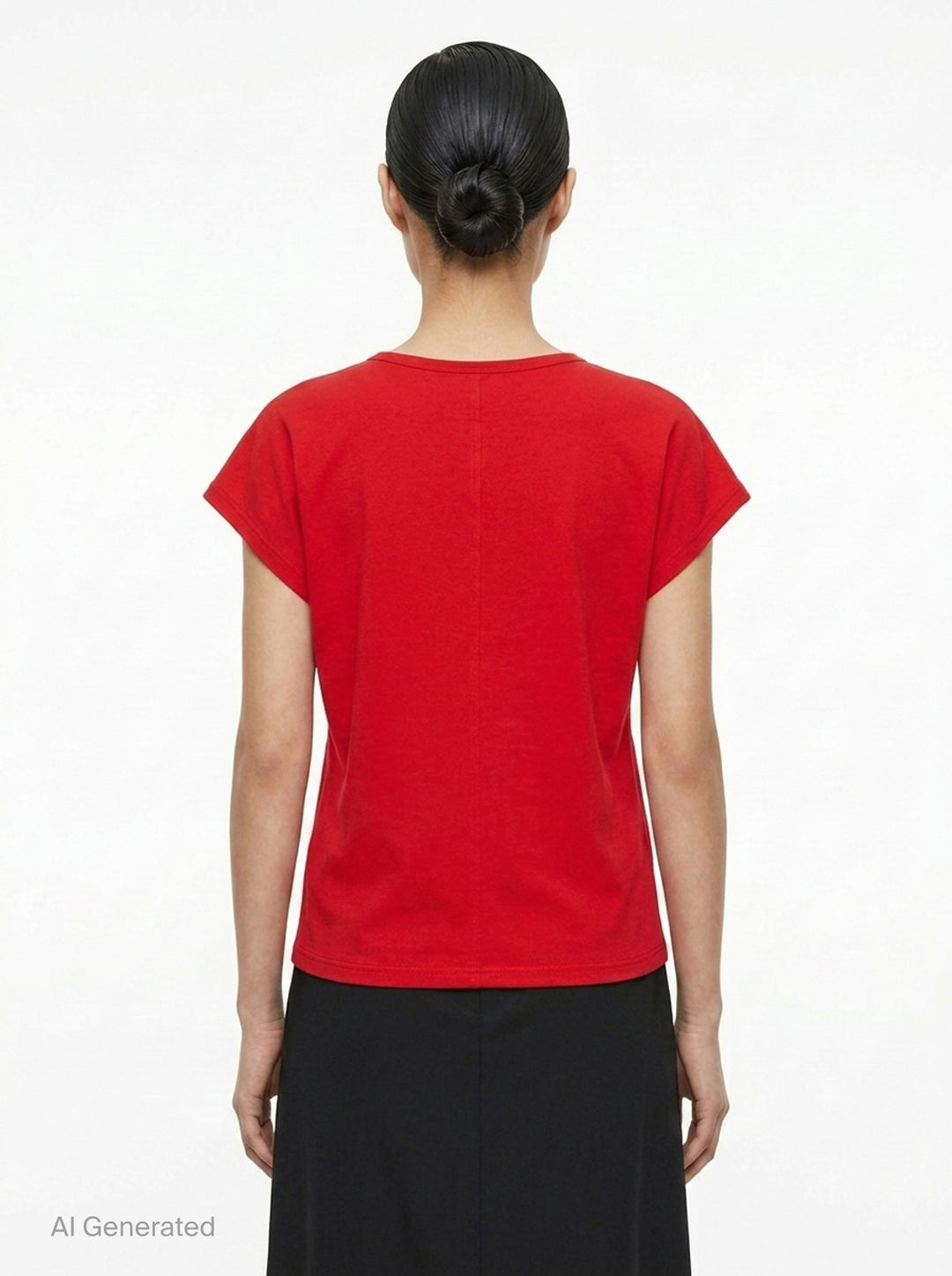 Leonie Cotton Spandex Jersey Top | Club21 Collection | Club21 - back