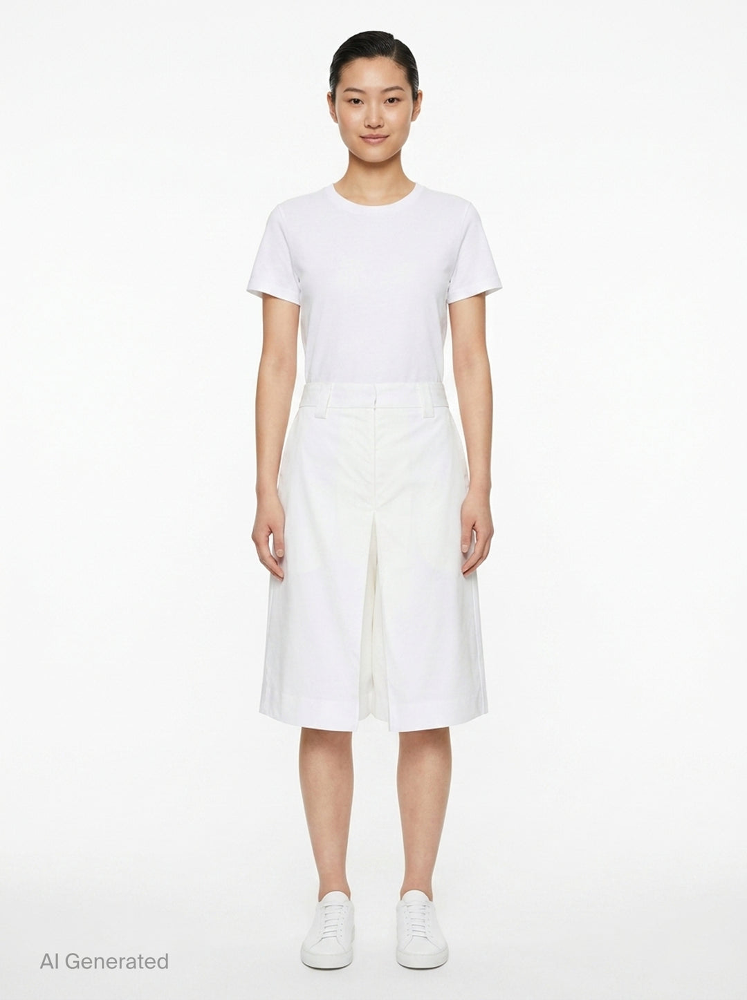 Light Stretch Midi Skirt | Club21 Collection | Club21 - front