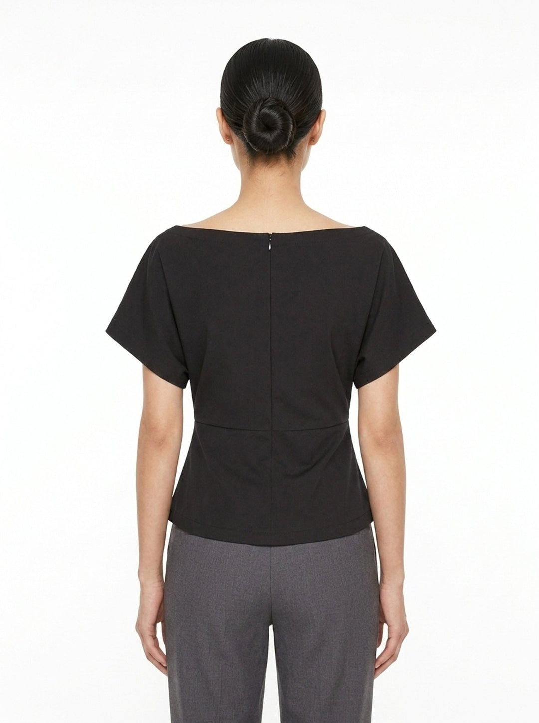 Light Stretch Rayon Linen Top | Club21 Collection | Club21 - back