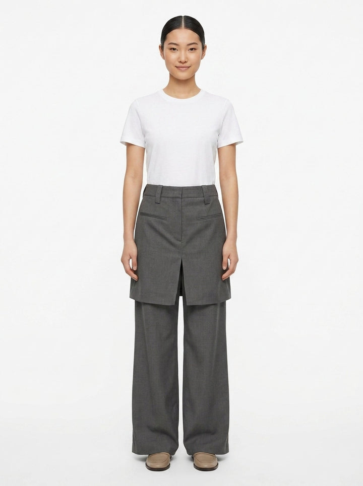 Lila Sartorial Wool Mix Pants | Club21 Collection | Club21 - front